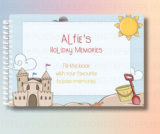 A5 Seaside memory Book