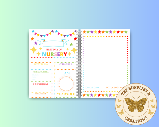 Personalised A5 school Memories Book