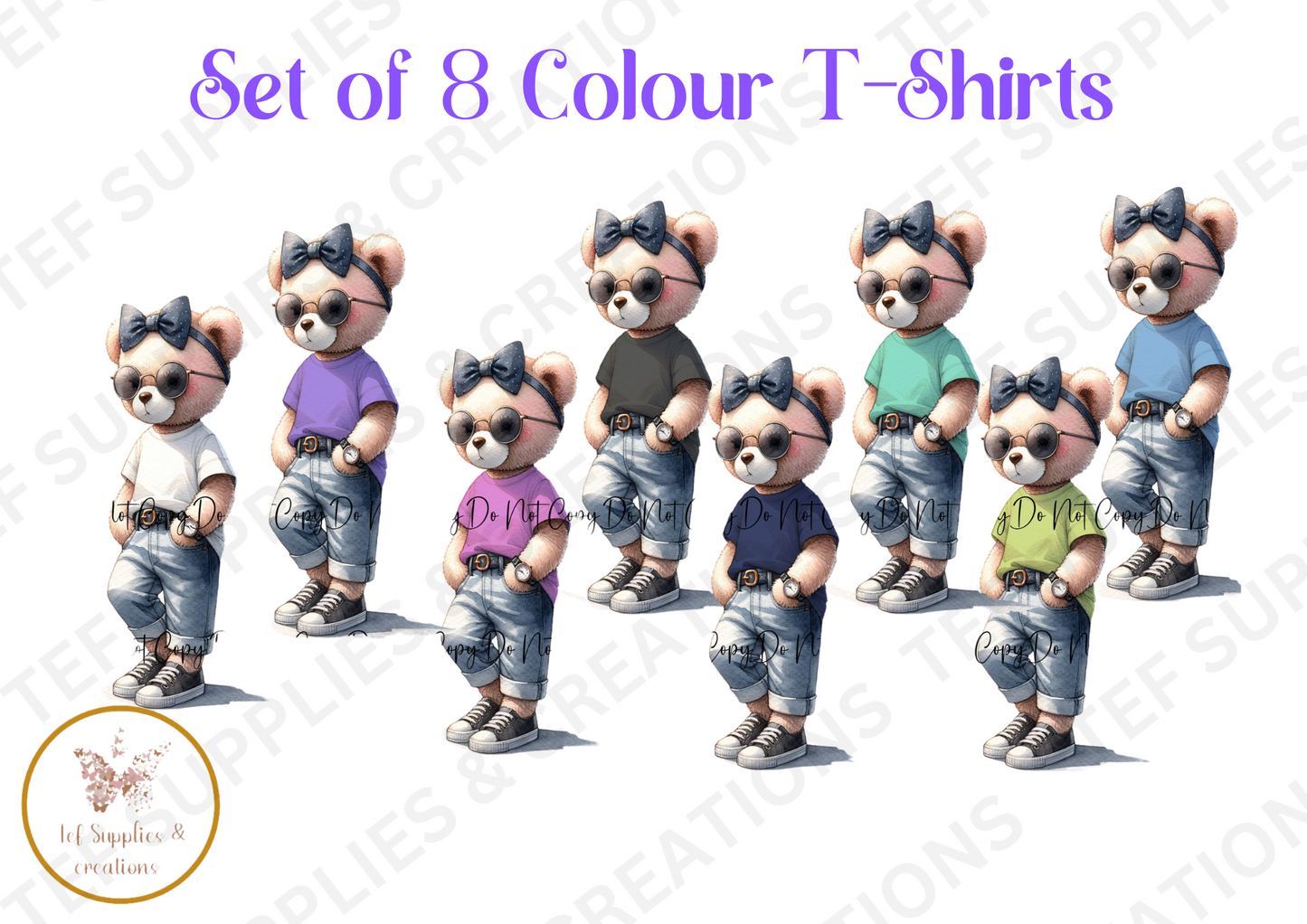 Female Bear Year Birthday Card