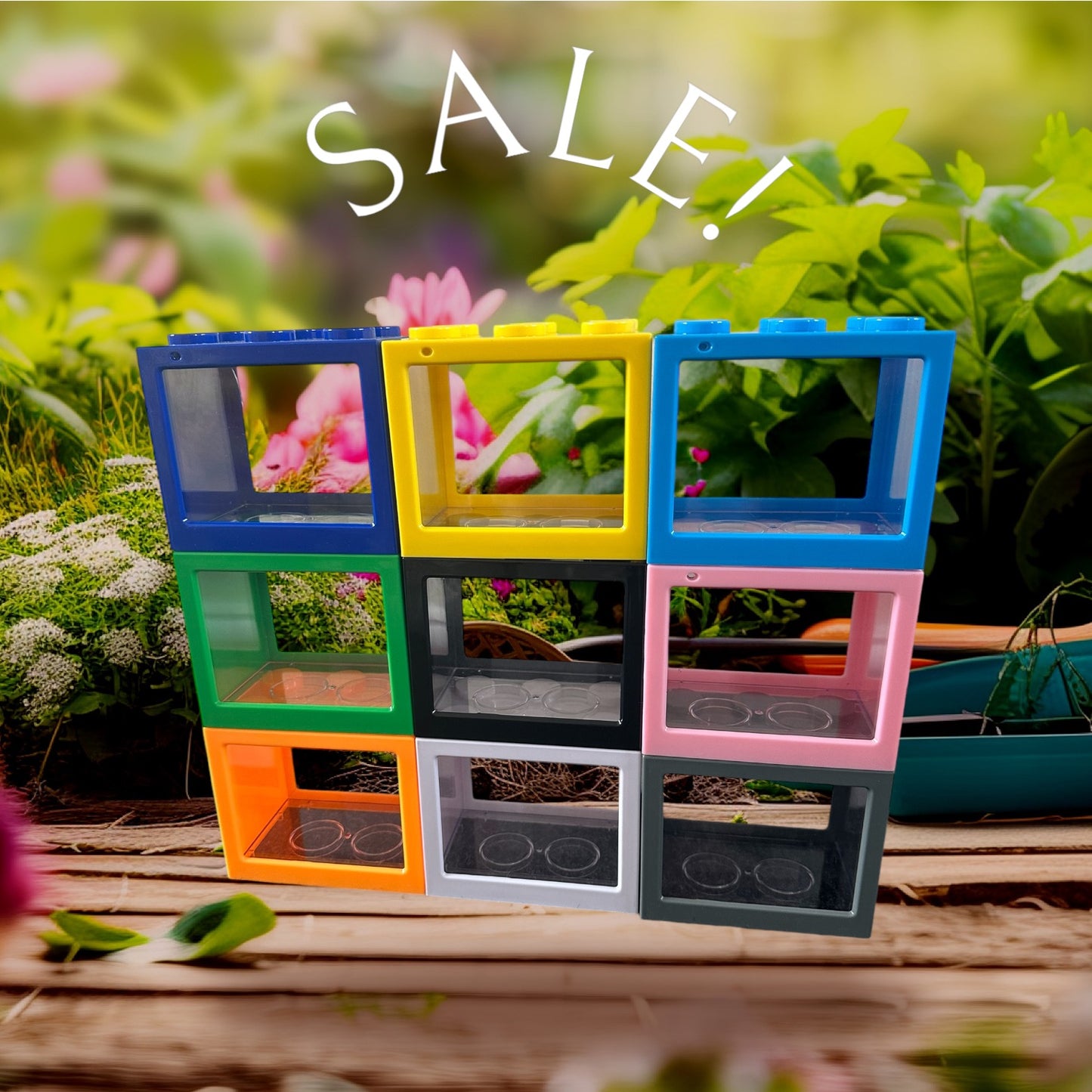 Lego Inspired money box