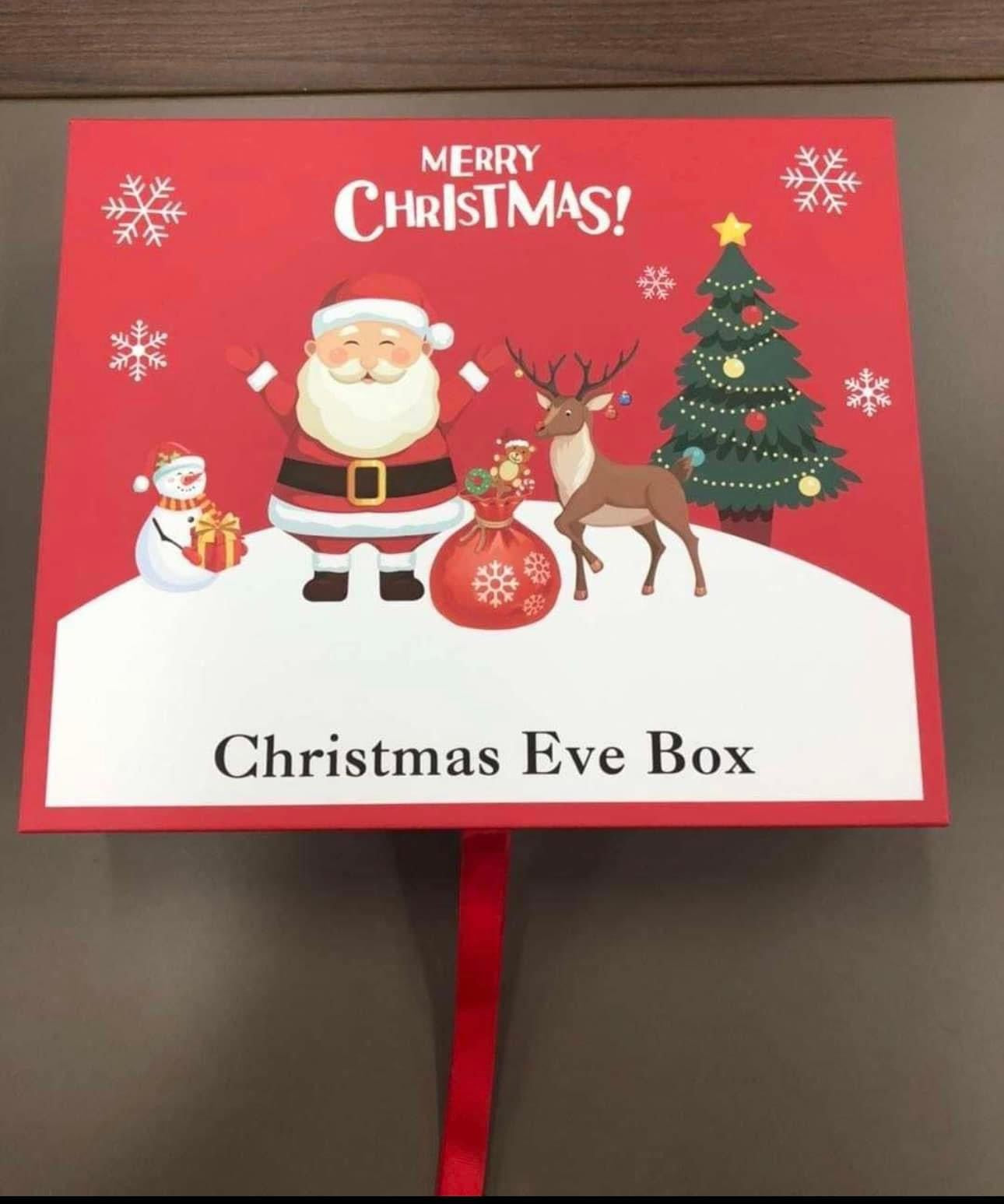 Red magnetic box with Ribbon