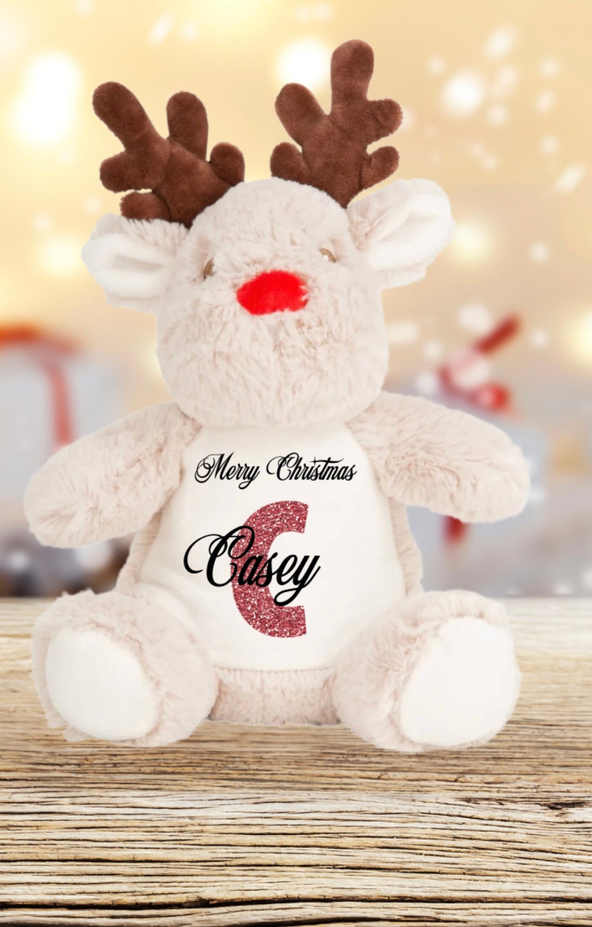 Personalised Reindeer