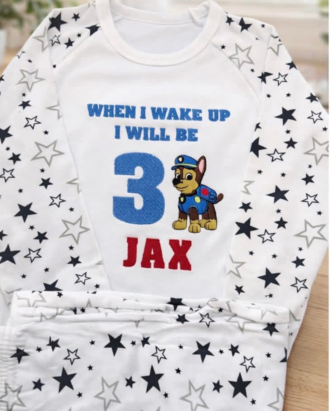 Boys embroidered Pyjamas