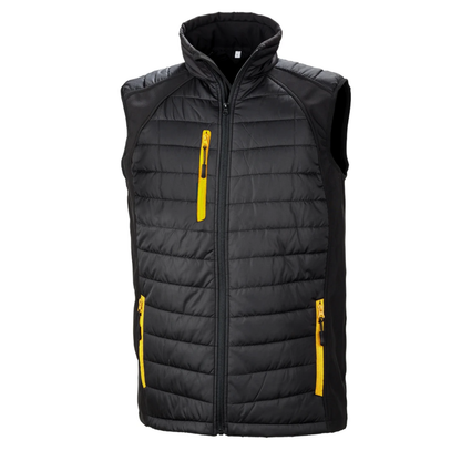 Result Compass Padded Gilet Res. Gen. Recycled (Printed Logo)