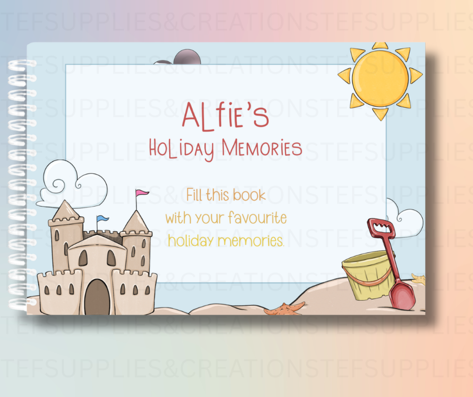 A5 Seaside memory Book