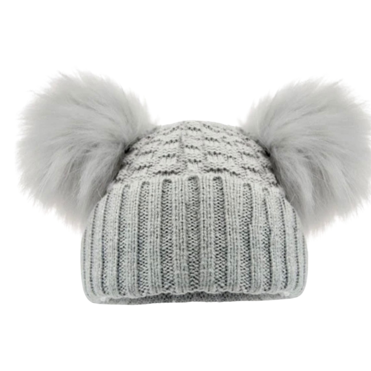 Personalised Children's Double Pom Pom Winter Hat