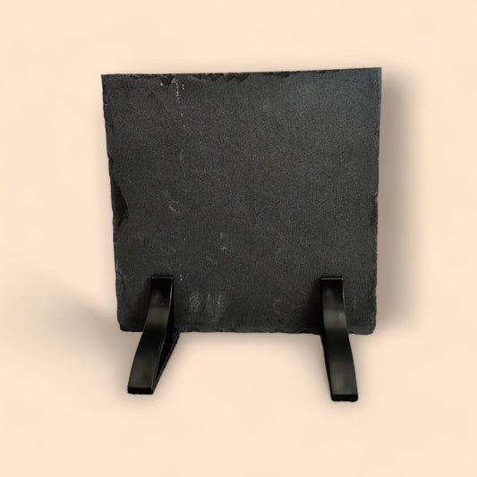 Sublimation Slate Craft Blank - 20.7 x20.7 Square