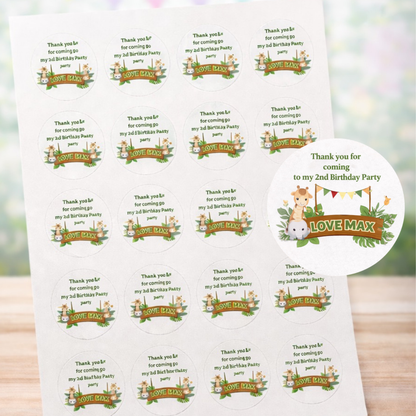 Safari Theme Party Favors