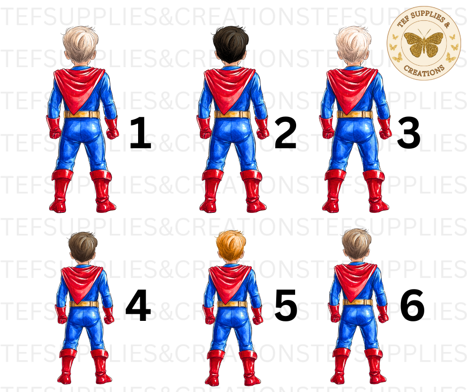 Super Hero Father's Day Card