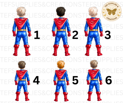 Super Hero Father's Day Card