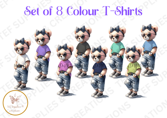 Female Bear Year Birthday Card