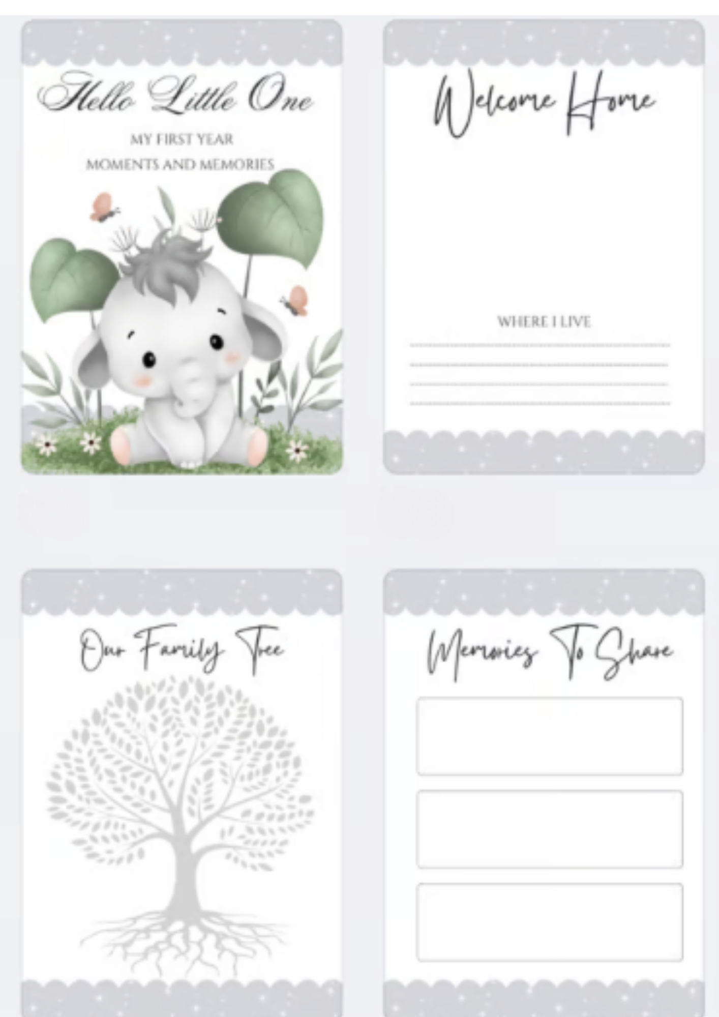 Hello little one First Year