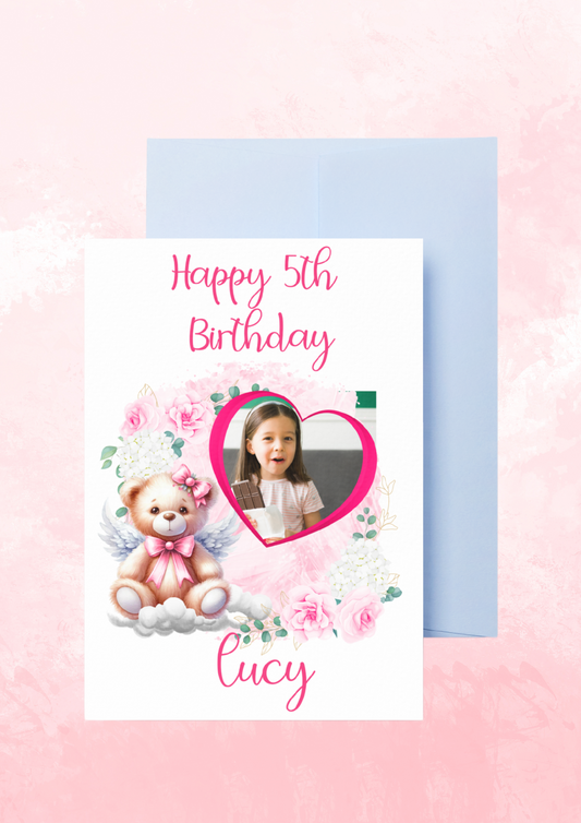 Personalised A5 Birthday Card