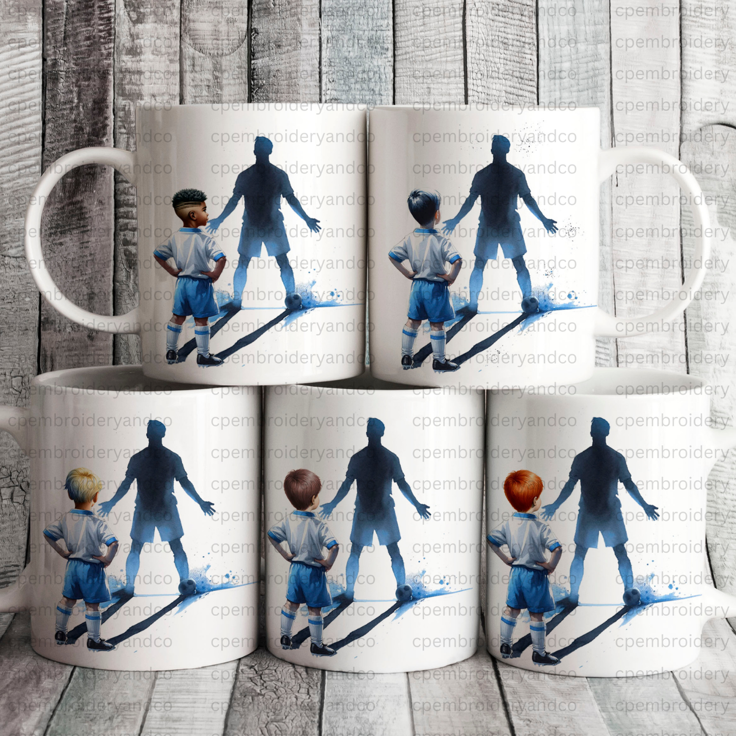 Mini Footballer 11oz Mug – Football Inspired Gift
