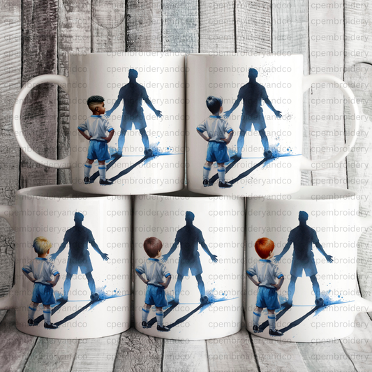 Mini Footballer 11oz Mug – Football Inspired Gift