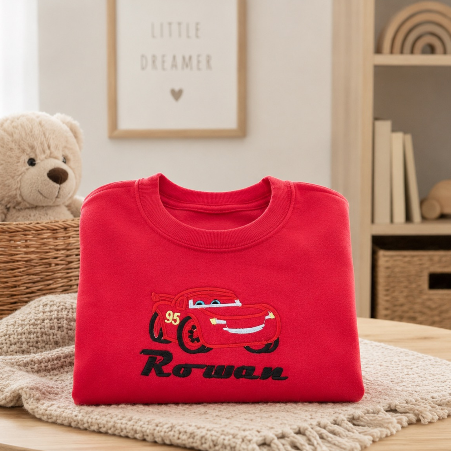 Personalised Cars Theme Sweatshirt