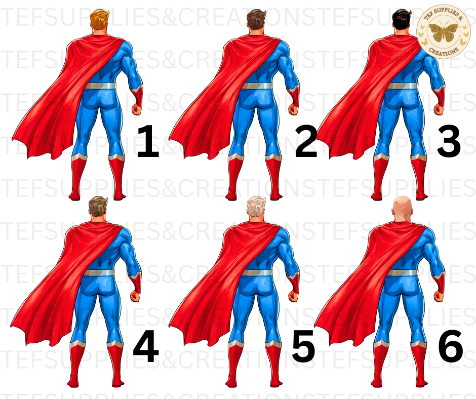 Super Hero Father's Day Card