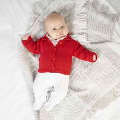 Personalised Baby Cardigan | Embroidered Knitted Ribbed Cardigan