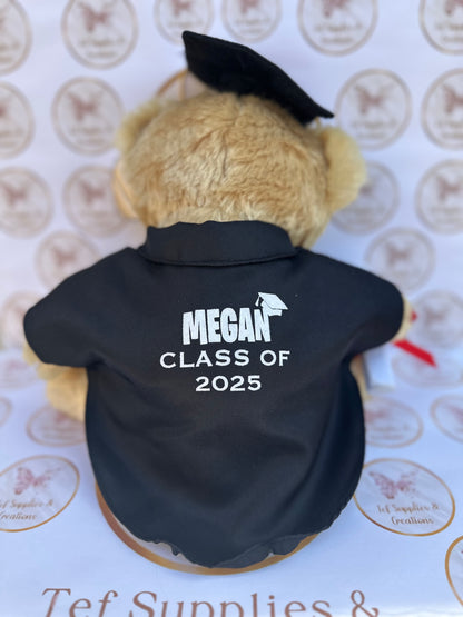 Personalised Graduation bear
