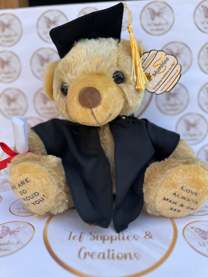 Personalised Graduation bear