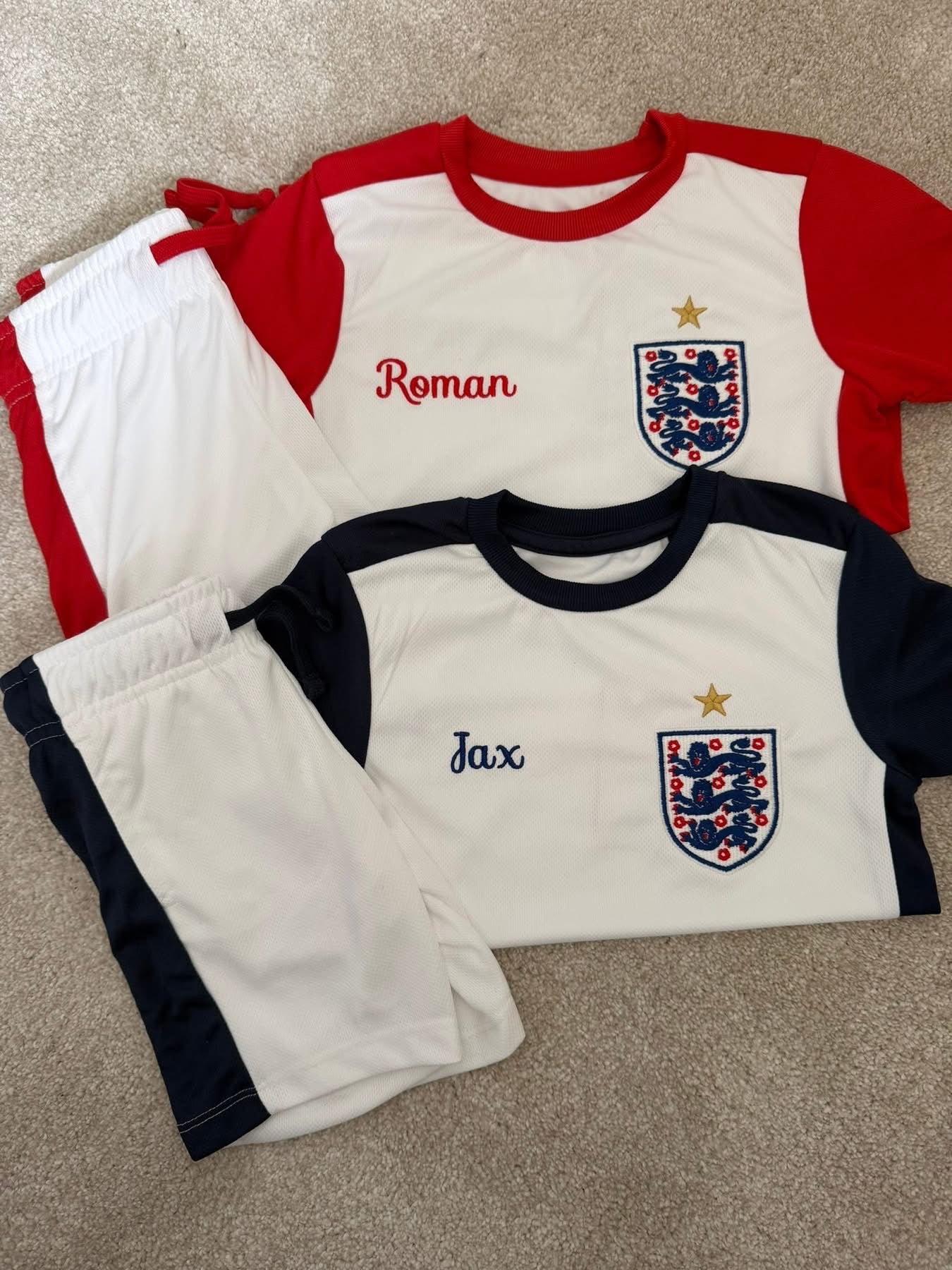 Personalised Football Shorts set