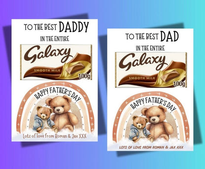 Fathers Day Chocolate Galaxy Boards