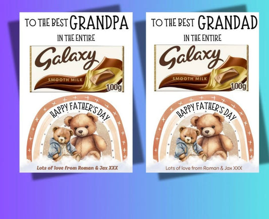 Fathers Day Chocolate Galaxy Boards