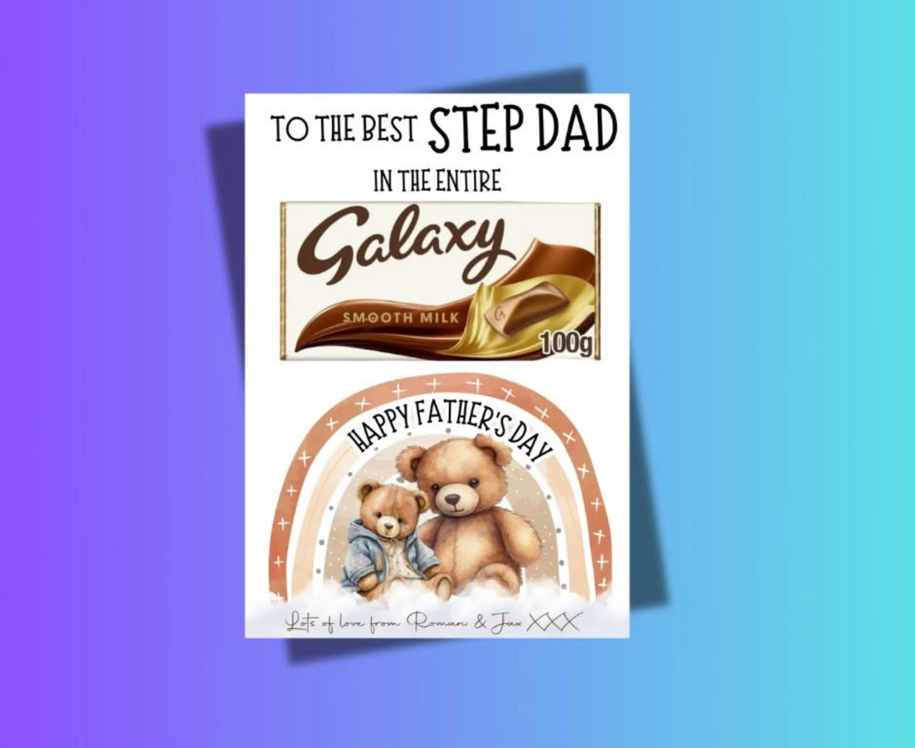 Fathers Day Chocolate Galaxy Boards