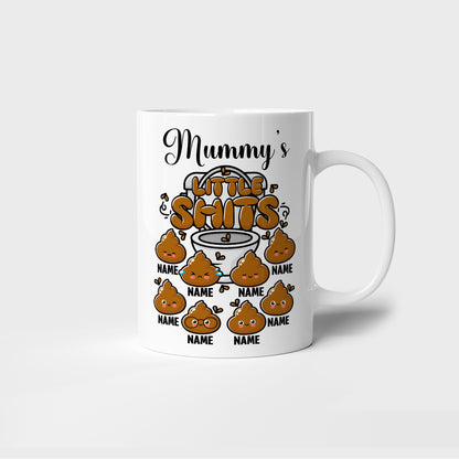 Personalised “Mummy’s Little Sh*ts” 11oz Mug