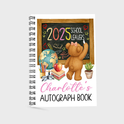 School Leavers A5 Autograph Books