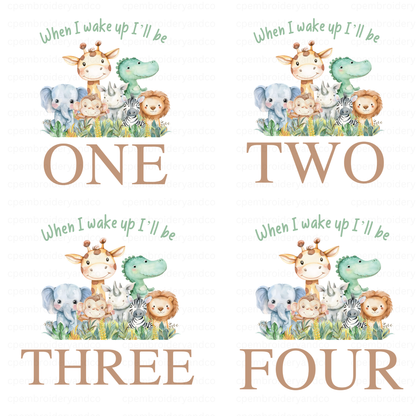 When I wake up Dinosaur Pyjamas Ages 1-4 Years
