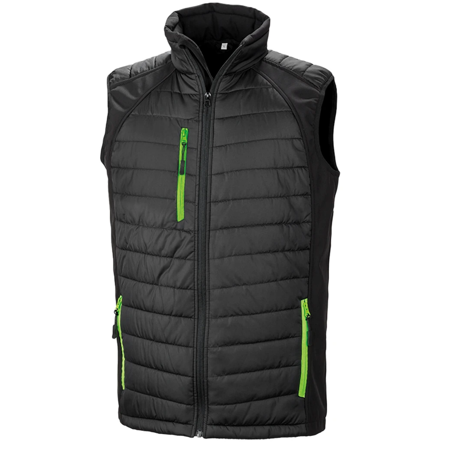 Result Compass Padded Gilet Res. Gen. Recycled (Printed Logo)