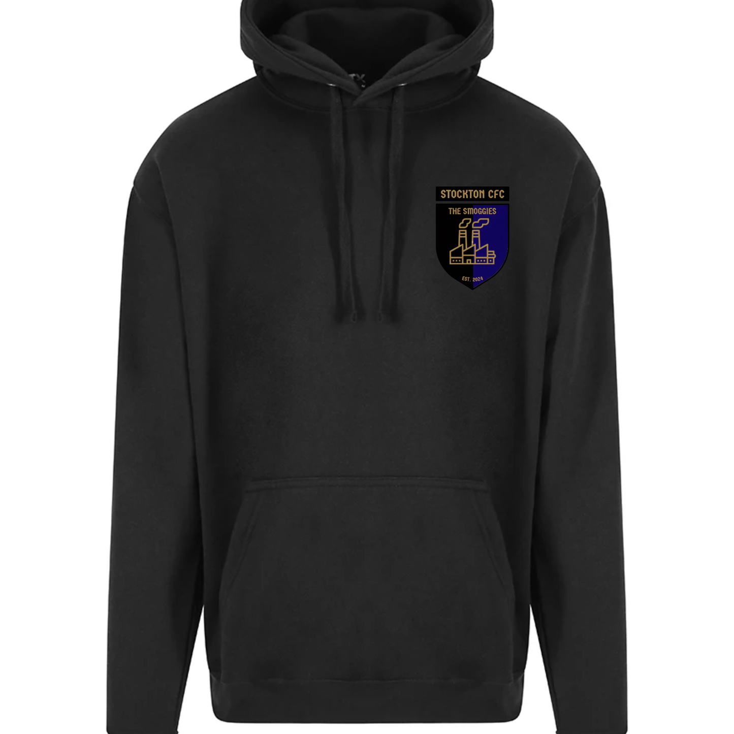 Stockton CFC Football Club Black Hoodie