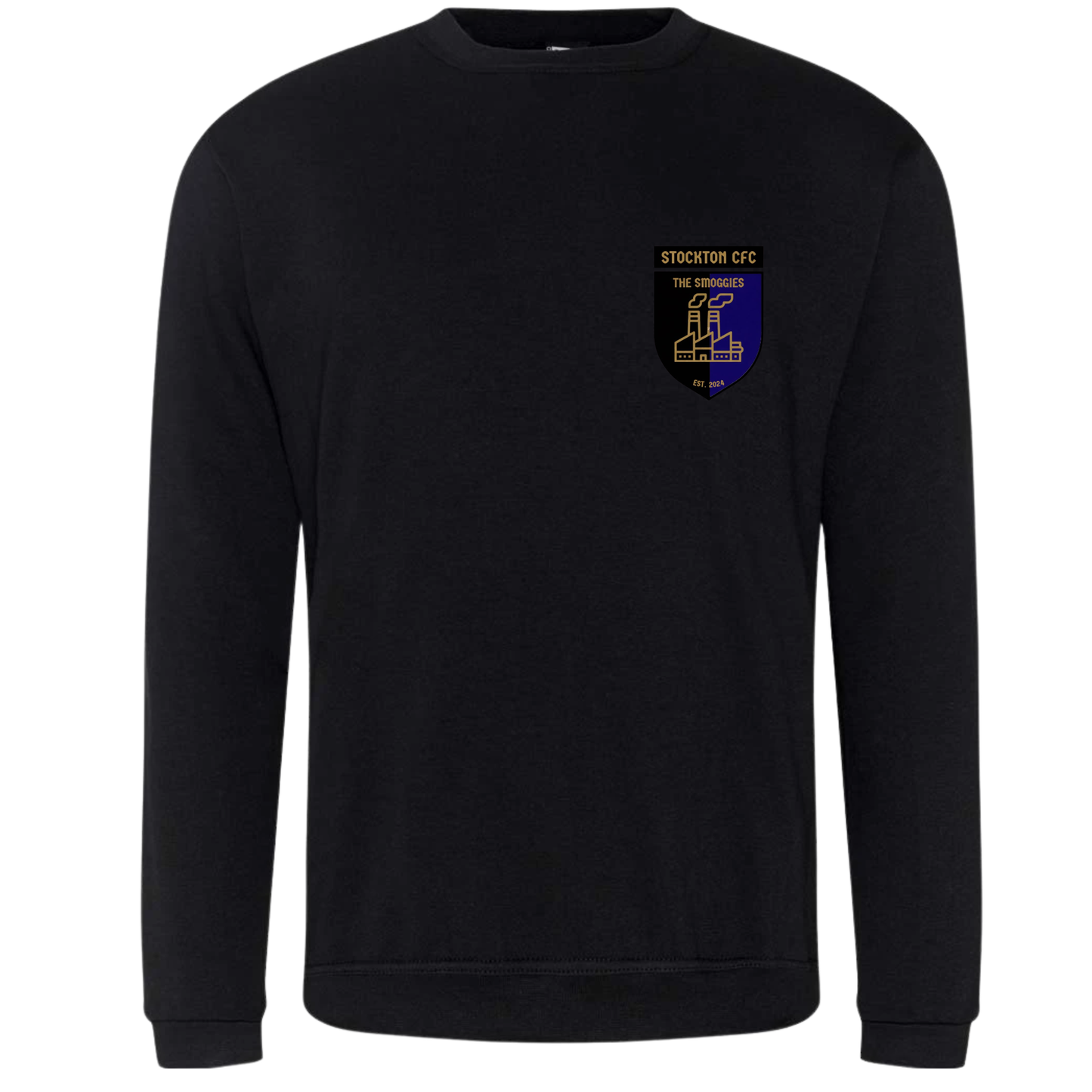 Stockton CFC Football Club Black Sweatshirt