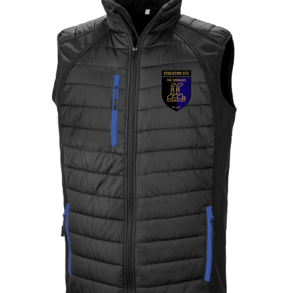 Stockton CFC Result Compass Padded Gilet Res. Gen. Recycled (Copy)