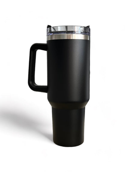 40 oz tumbler with straw lid