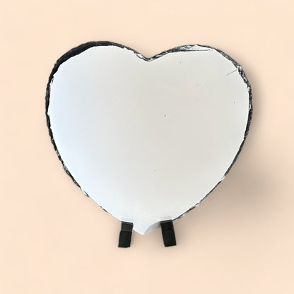 Heart Sublimation Slate Craft Blank