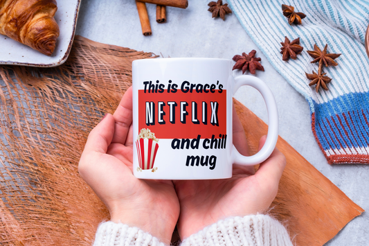 Netflix and Chill mug