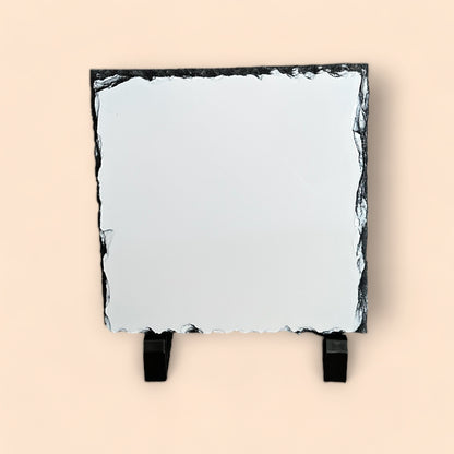 Sublimation Slate Craft Blank - 20.7 x20.7 Square