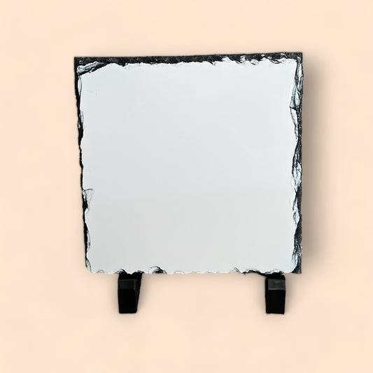 Sublimation Slate Craft Blank - 20.7 x20.7 Square