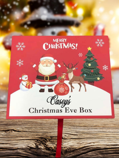 Red magnetic box with Ribbon